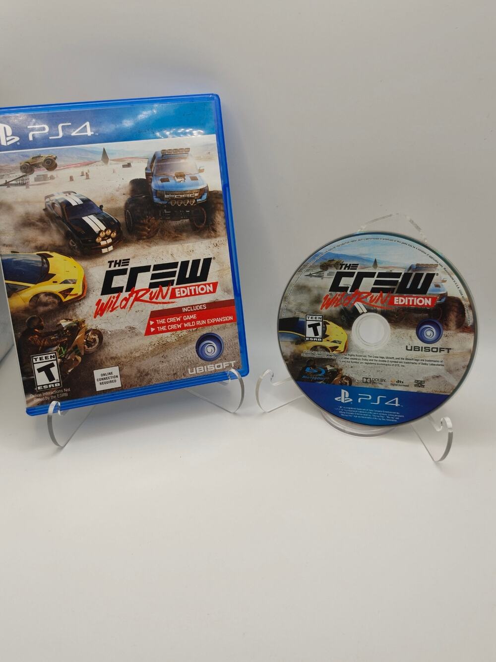 The Crew Wild Run Edition (PS4) Case+Disc - Boot Tested